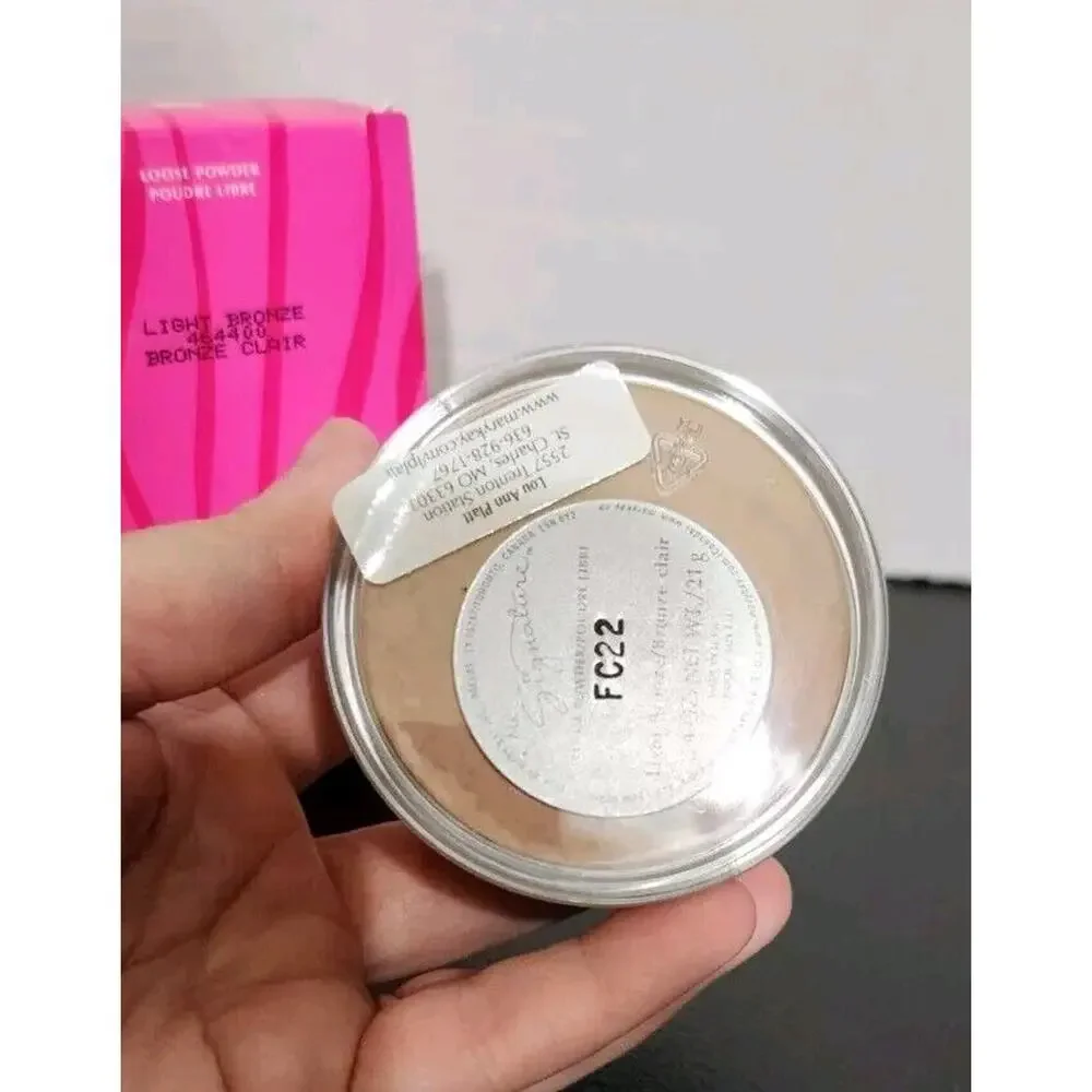 Mary Kay Signature Loose Powder 0.74 Oz LIGHT BRONZE‎ 464400 NIB Discontinued